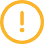 Oral NAD warning icon